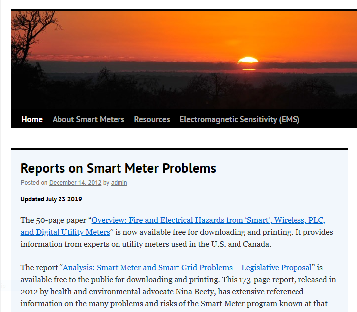 “Smart Meter Catches Fire, Utility Company Denies Homeowners’ Damage Claim” Nina-beety-1