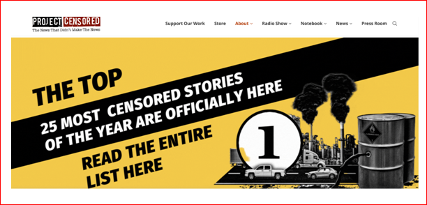 “Project Censored” List: Top 25 Most Censored News Stories of the Year P-c-2
